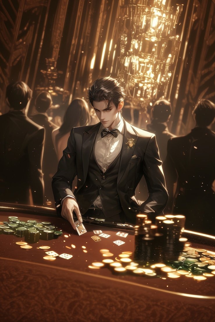 Studio live dealer pgslot888 dengan meja baccarat dan roulette